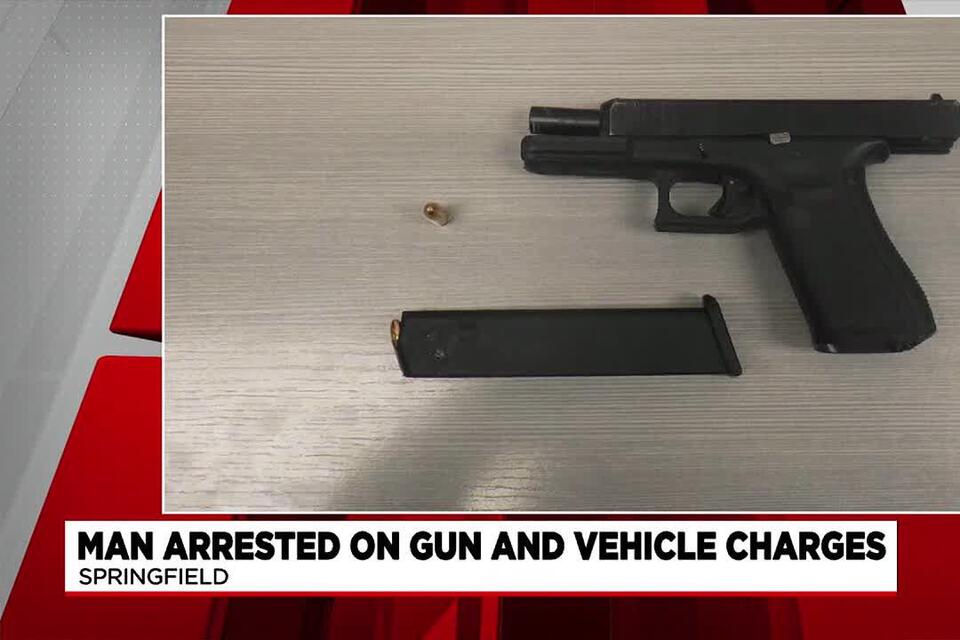 Springfield Man Arrested On Gun And Vehicle Charges Newsbreak