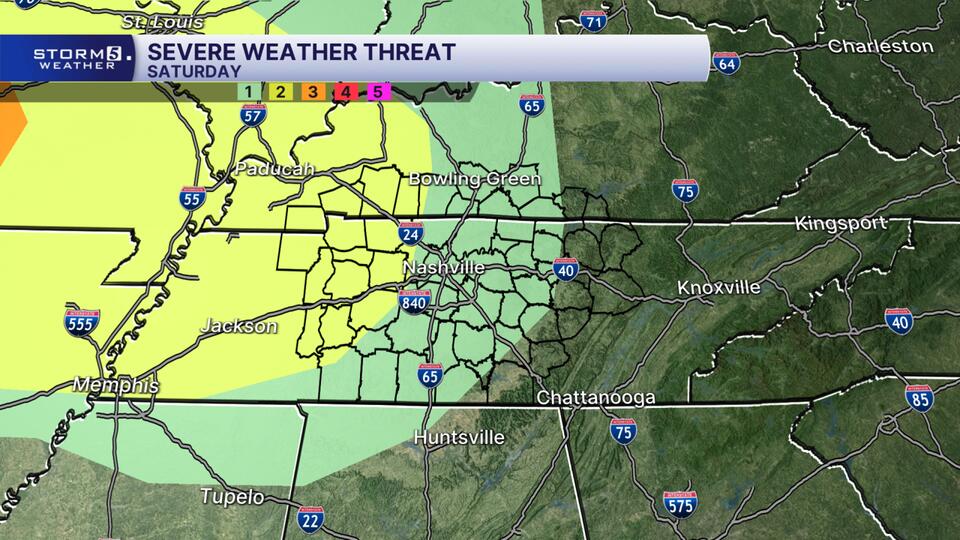 June 13, 2026: Storm Chances this evening and Sunday