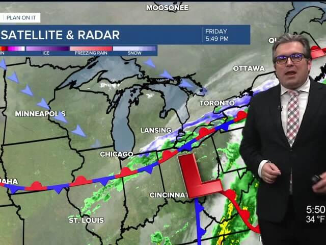 Colder and drier to kick off the weekend before some Groundhog Day snow ...