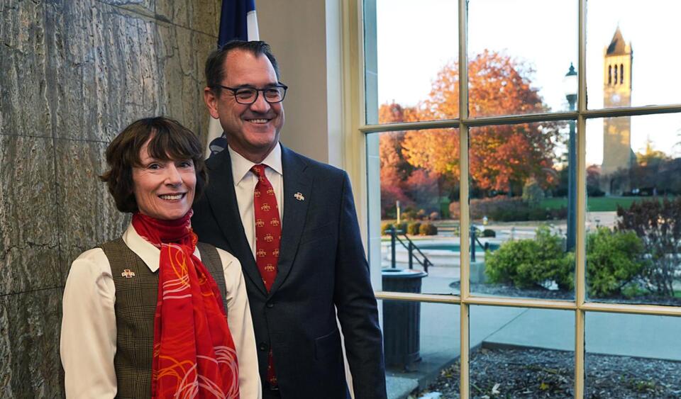 Iowa State alum David Cook 'having a lot of fun' as new president ...