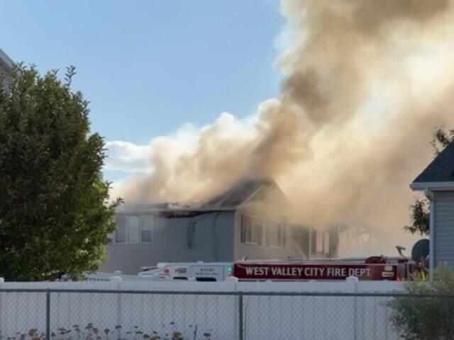 2 homes destroyed in West Jordan in fire seen across Salt Lake Valley ...