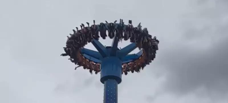 Teens Stuck Upside Down on Amusement Ride Get $550K