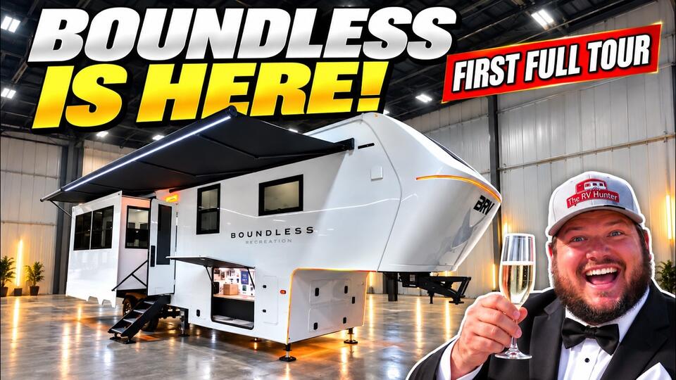 Video: Touring the Boundless Recreation HP320RL Fifth-Wheel - NewsBreak