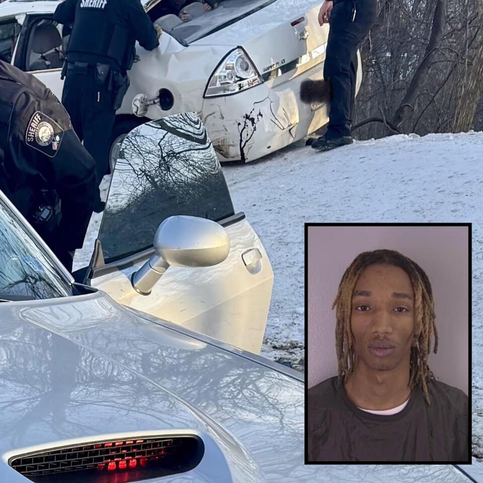 120 MPH Virginia Chase Ends After Stolen Car Hits Deputy’s Cruiser ...