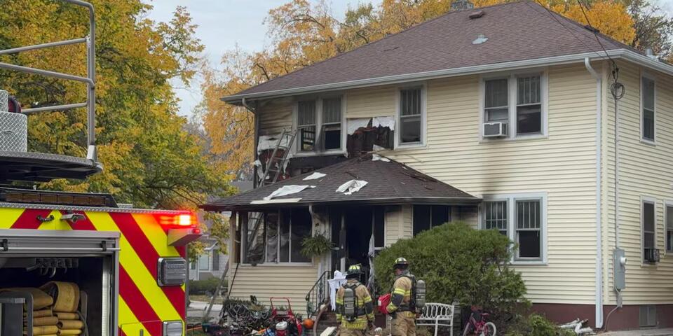 Fargo Fire Department extinguishes structure fire, displacing all ...