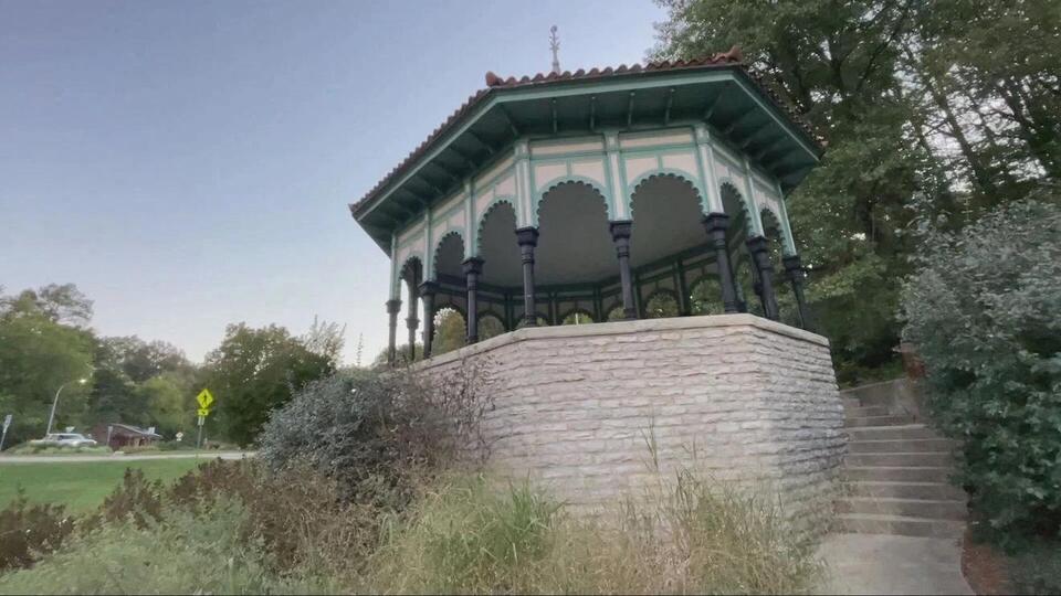Who is said to haunt the Spring House Gazebo at Eden Park? - NewsBreak