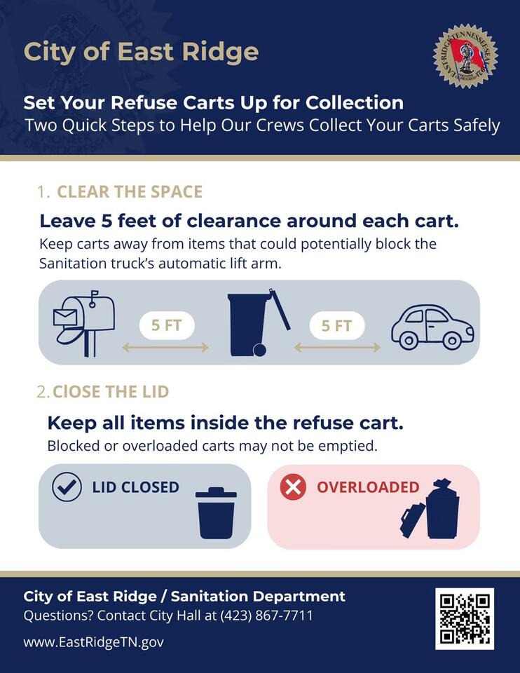 East Ridge issues trash and recycling reminders - NewsBreak