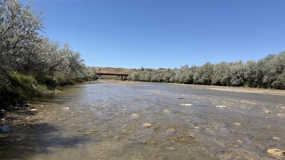 Under Severe Drought Conditions, Wyoming’s Powder River Has Completely Stopped Flowing