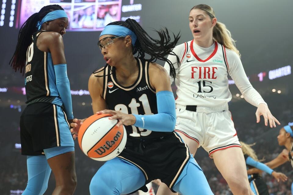Angel Reese's 18 points, 12 rebounds carry Dream past Fire - NewsBreak