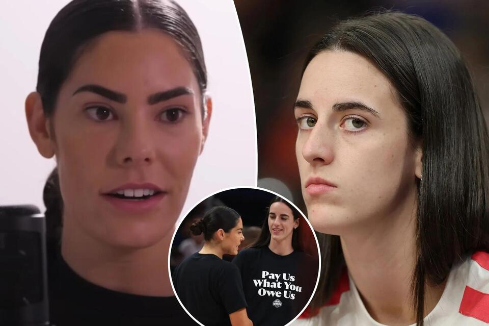 WNBA star Kelsey Plum admits to 'bad joke' with Caitlin Clark zinger at  All-Star Game - NewsBreak