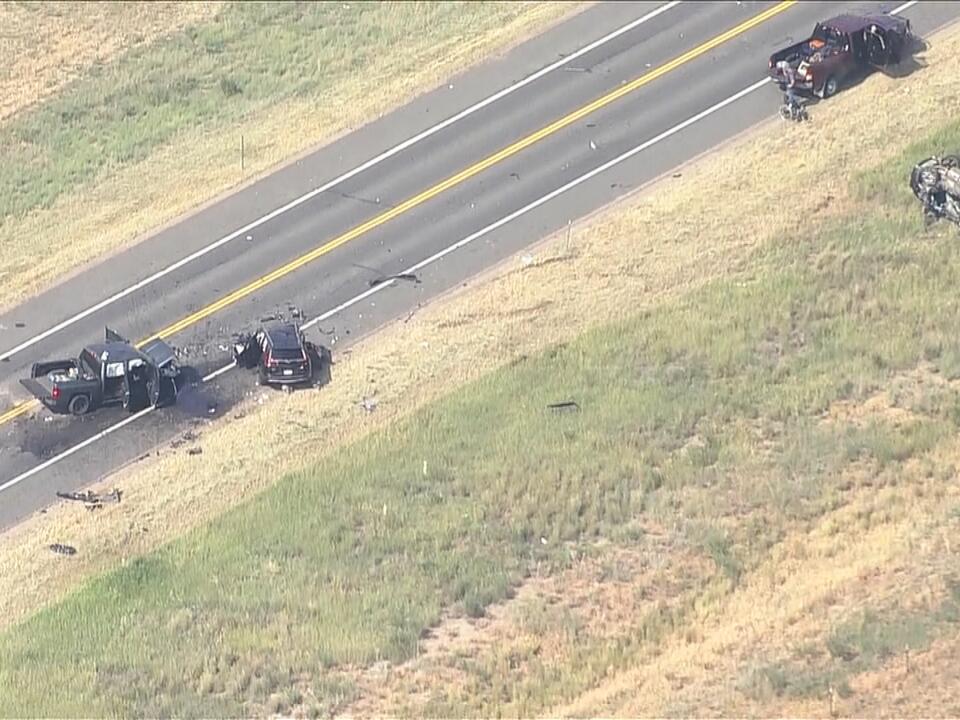 2 Seriously Hurt In Rural Weld County Crash That Involved 5 Vehicles