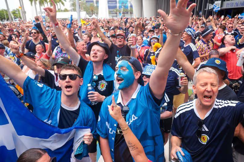 Scotland fans make their presence known as they invade MLB game after World Cup city switch