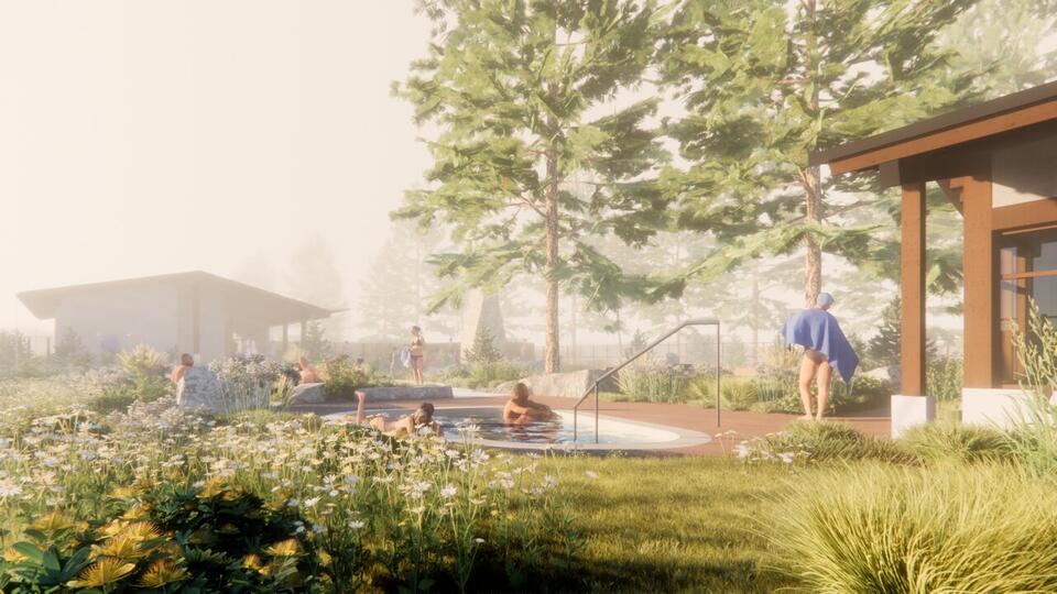 Outdoor hydrotherapy spa slated to open in Leavenworth this fall ...