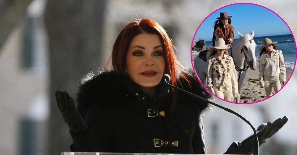 Lisa Marie Presley’s Twin Daughters Make Rare Appearance With Priscilla ...