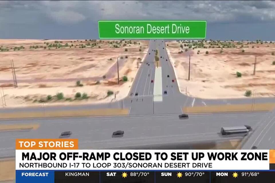 Major Phoenix-area freeway ramps to close this weekend - NewsBreak