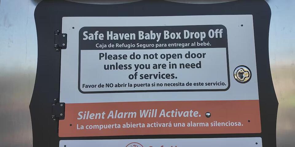 Newborn safely surrendered to Safe Haven Baby Box that has been used 3 ...