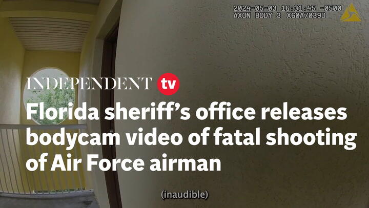 Florida sheriff releases bodycam of fatal police shooting of Black US ...