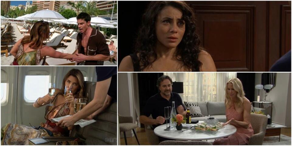 Bold and the Beautiful Recap August 13: Steffy Throws Her Ring at Finn and Jumps on the Next Flight while Daphne Leaves Carter