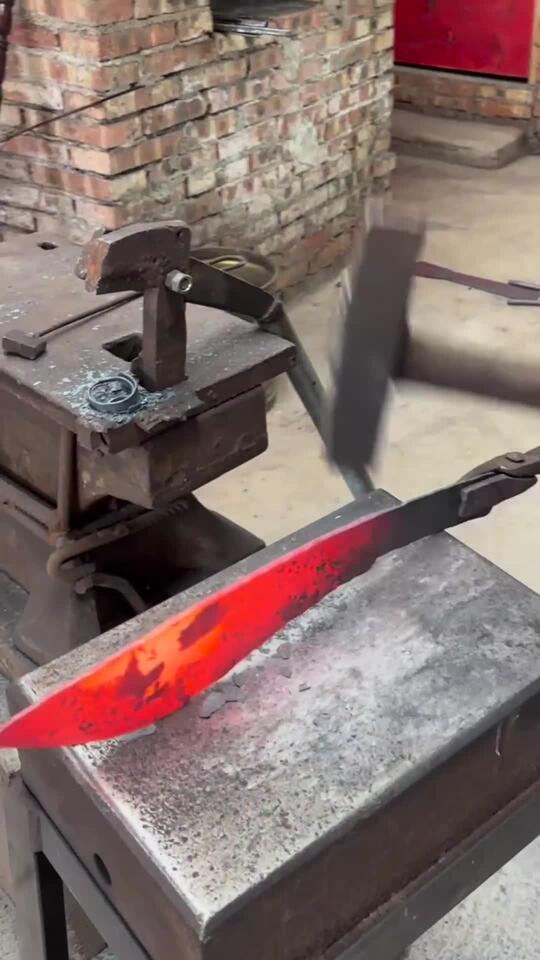 Red - Hot Steel Forging Precision Meets Power Experience the hypnotic ...