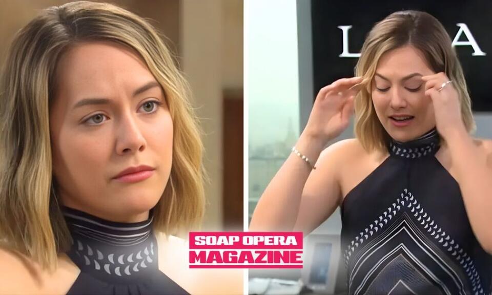 Hope Logan Pitched a Tantrum on Bold and the Beautiful and Ran to Logan ...