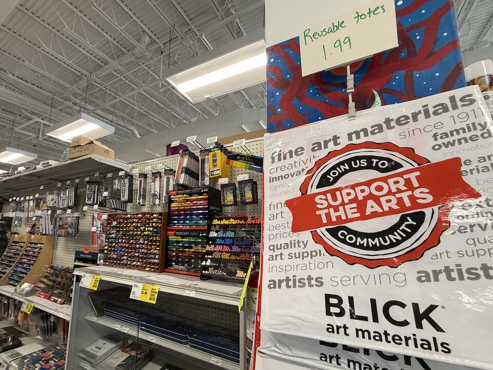 Blick takes over Plaza Art - NewsBreak