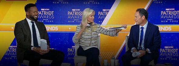 Fox & Friends host rips script in half as she cuts off co-hosts brutal ...