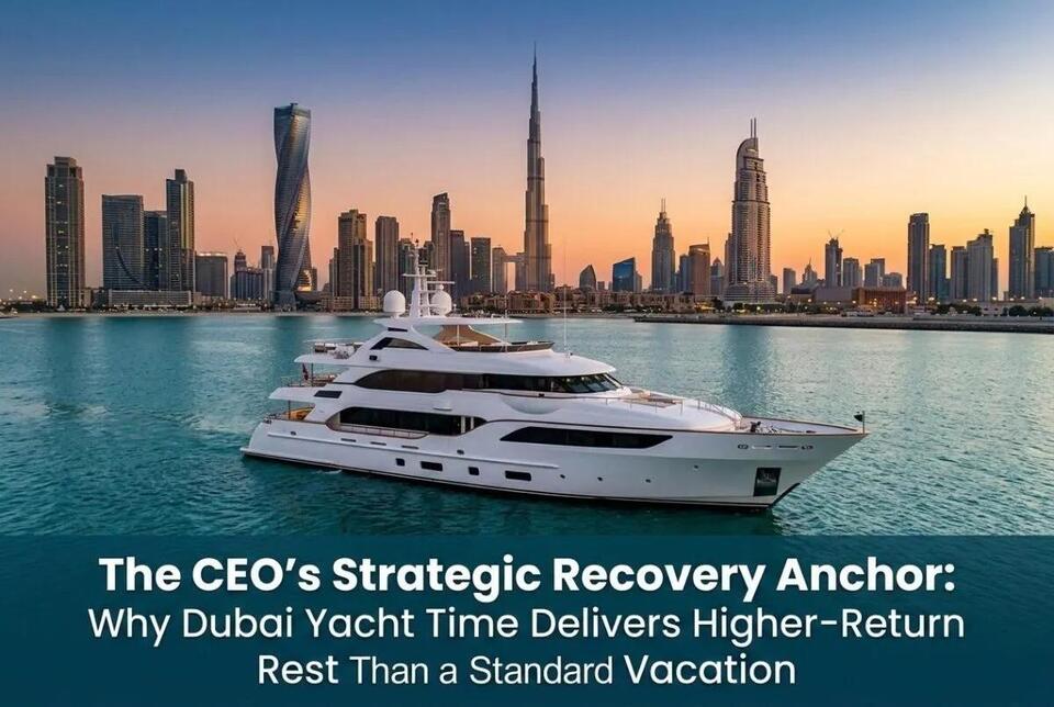 The CEO’s Strategic Recovery Anchor: Why Dubai Yacht Time Delivers Higher-Return Rest Than a Standard Vacation