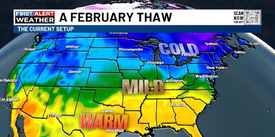 FIRST ALERT WEATHER | Chris Bailey has a major thaw! - NewsBreak