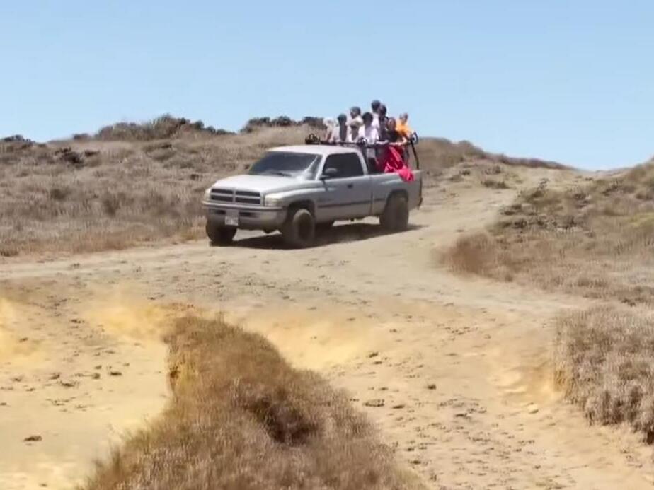 How an illegal ATV Tour near Green Sand Beach was shut down. Vendors