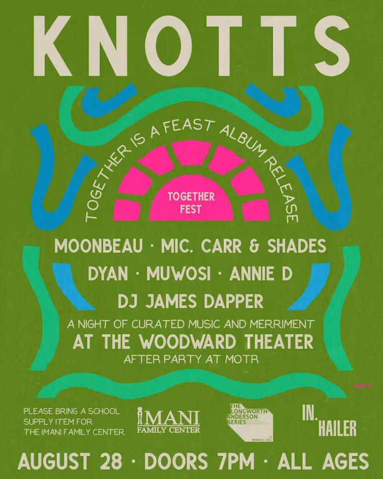 KNOTTS Brings Together Music, Art, and Community for Together Fest at The Woodward Theater