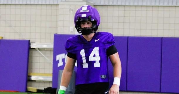 After battling injuries, edge/stud John Schobel looks ready to help the Frogs' defense