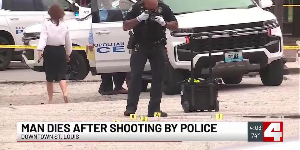 Suspect shot, killed in officer-involved shooting in downtown St. Louis ...