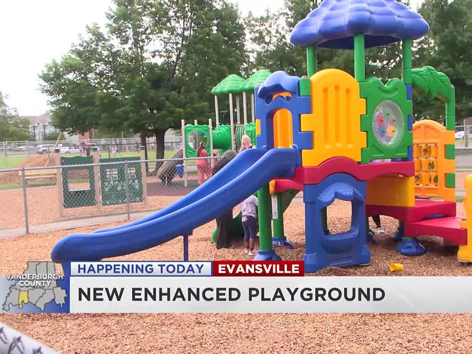 Evansville daycare unveils new learning playground