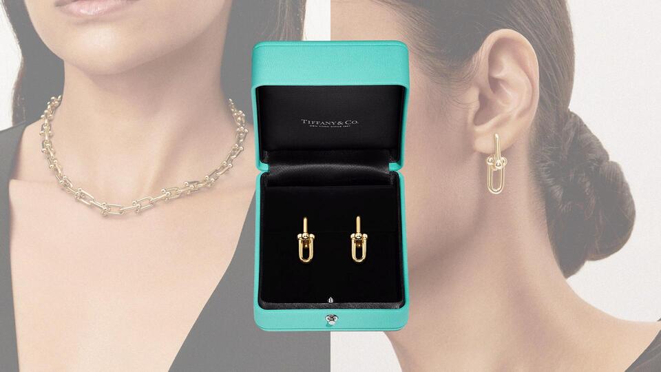 This HardWear by Tiffany Gold Jewelry Makes Simple Fall Outfits Feel ...