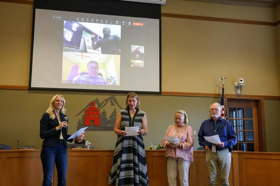 Five Bend-La Pine School Board members take oath of office - NewsBreak