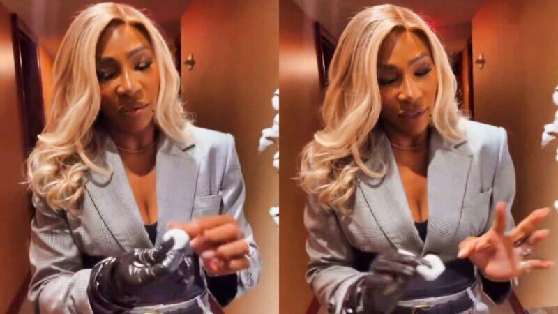 Serena Williams Freaks Out After Finding Cotton Plant At New York City Hotel [VIDEO] - NewsBreak