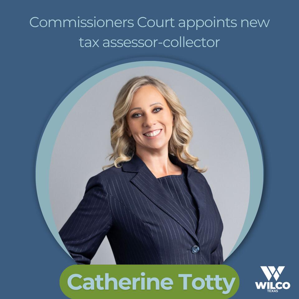 Catherine Totty appointed Williamson County tax assessor-collector ...
