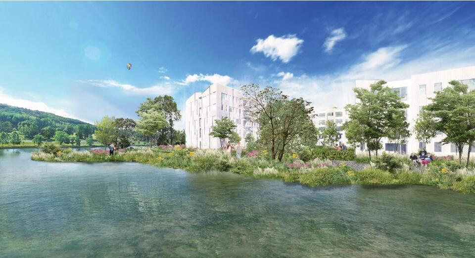 Arnot revises Waters Edge proposal, offers smaller waterfront project ...