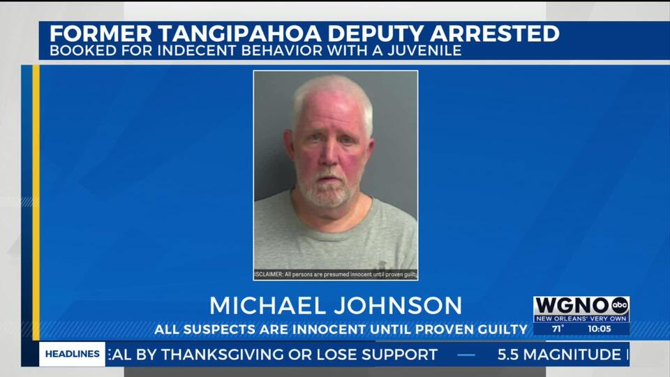 Former Tangipahoa Parish deputy arrested, accused of indecent behavior ...
