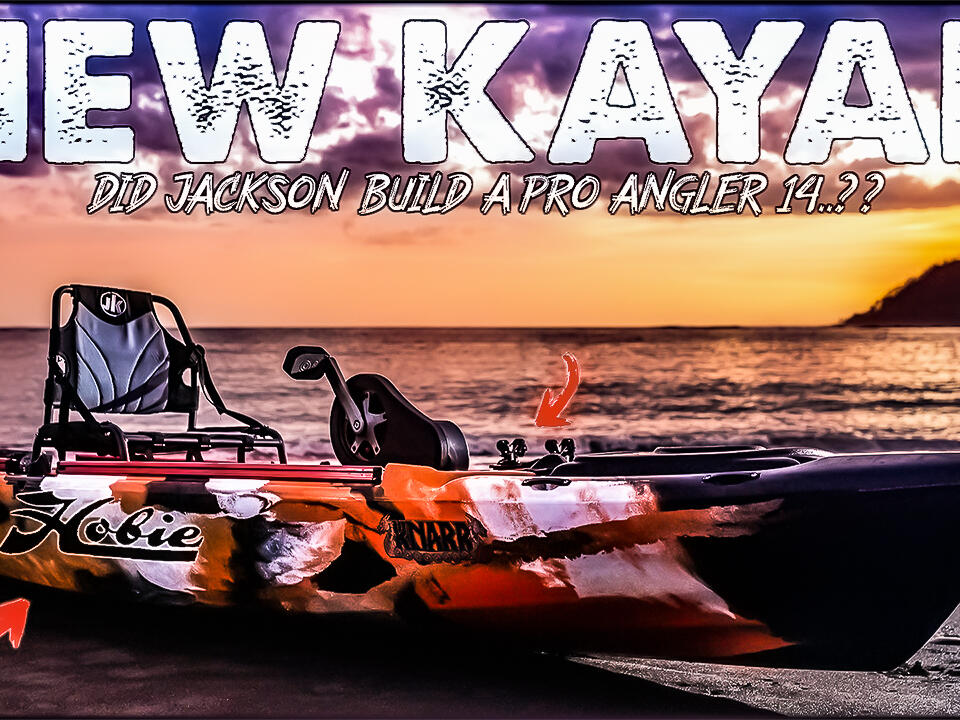 NEW KAYAK!! Is the New Jackson Knarr a Hobie PA14 COPY...!? LET'S FIND