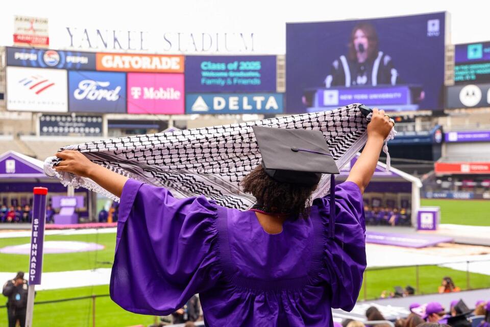 Mills booed again as graduates walk out at 2025 commencement - NewsBreak