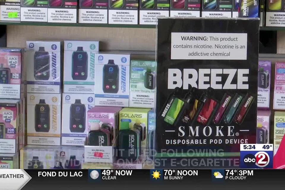 how much is elf bar vape Wisconsin's ban on many vapes upheld in appeals court. What's next? main image 1