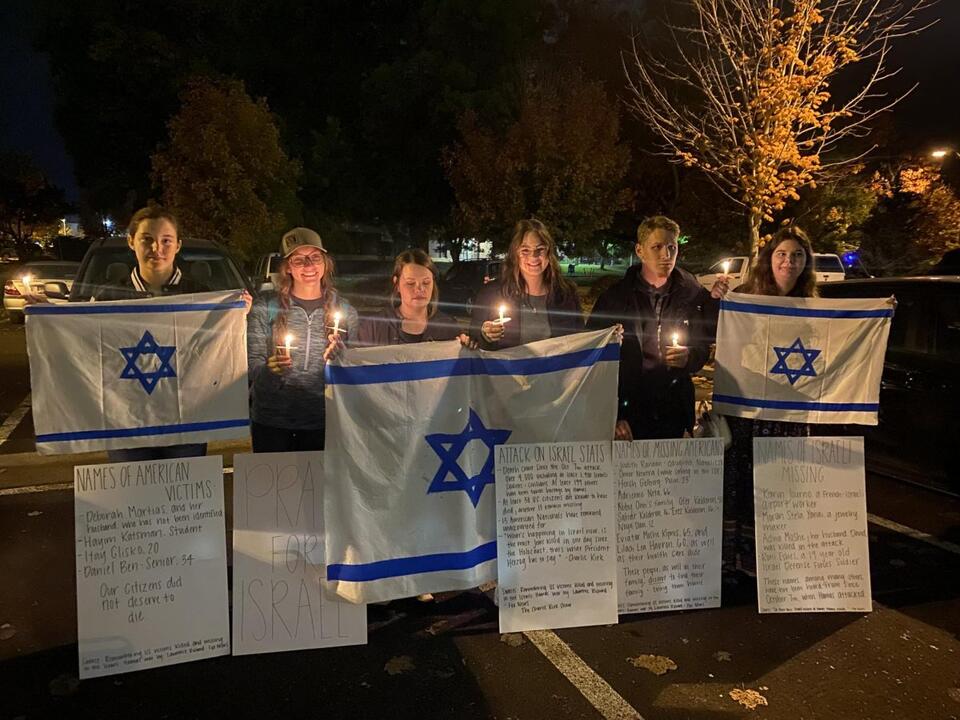 OSU Turning Point group holds pro-Israel prayer rally - NewsBreak