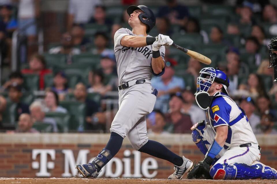 Yankees outslug mistakes, power their way to a huge win at Atlanta - NewsBreak