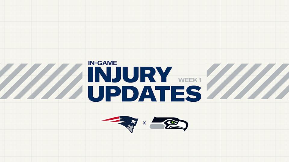 Seahawks vs. Patriots In-Game Injury Updates: Sam Darnold Out With A Hip Injury