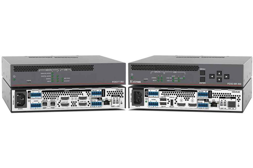 Extron adds dual-display workstation support to FOX3 fibre platform ...