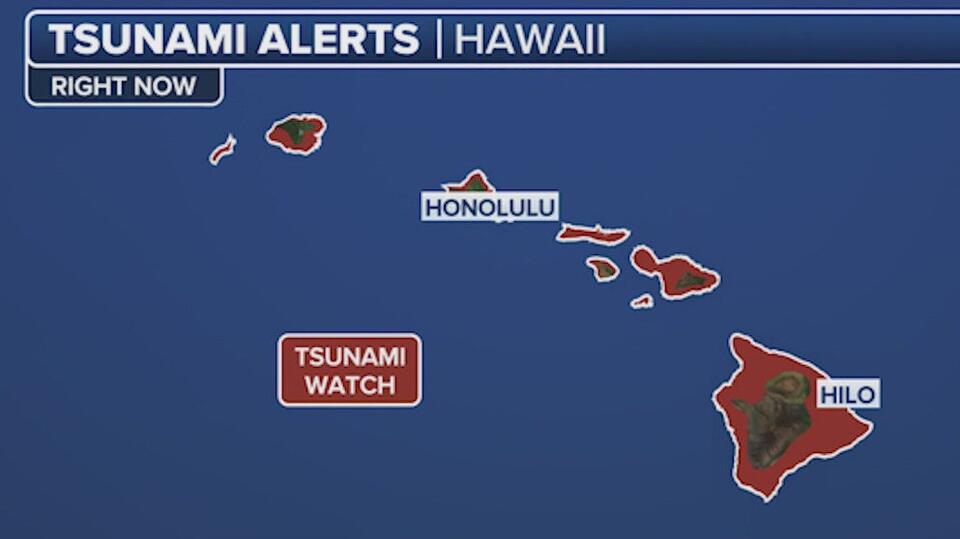 Earthquakes today near hawaii