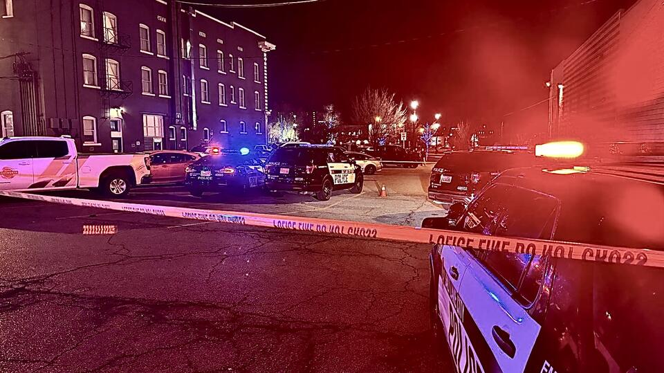 Developing: Police seek suspects after shots fired at officers in ...