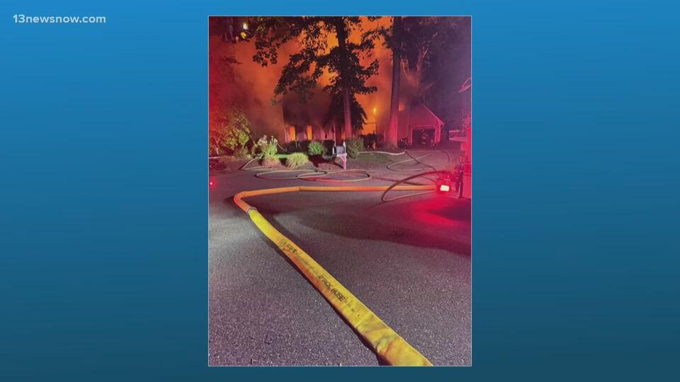Fire destroys home overnight in Smithfield - NewsBreak