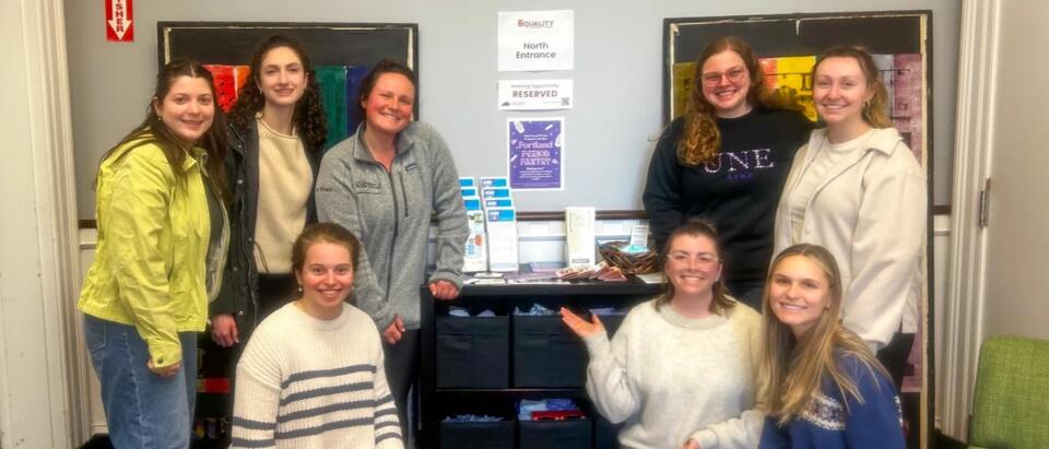 UNE students turn reproductive health training into public resource for ...
